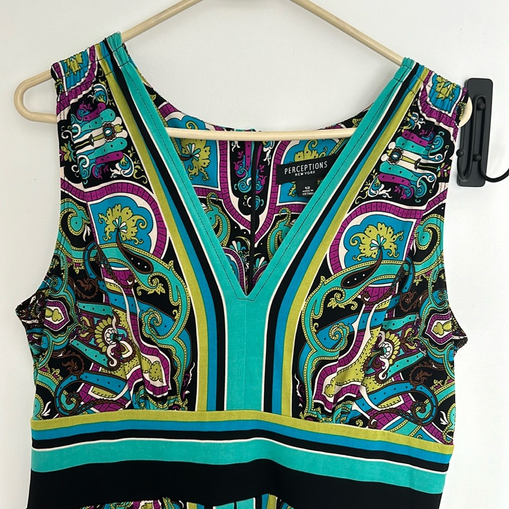 Multi colored dress
